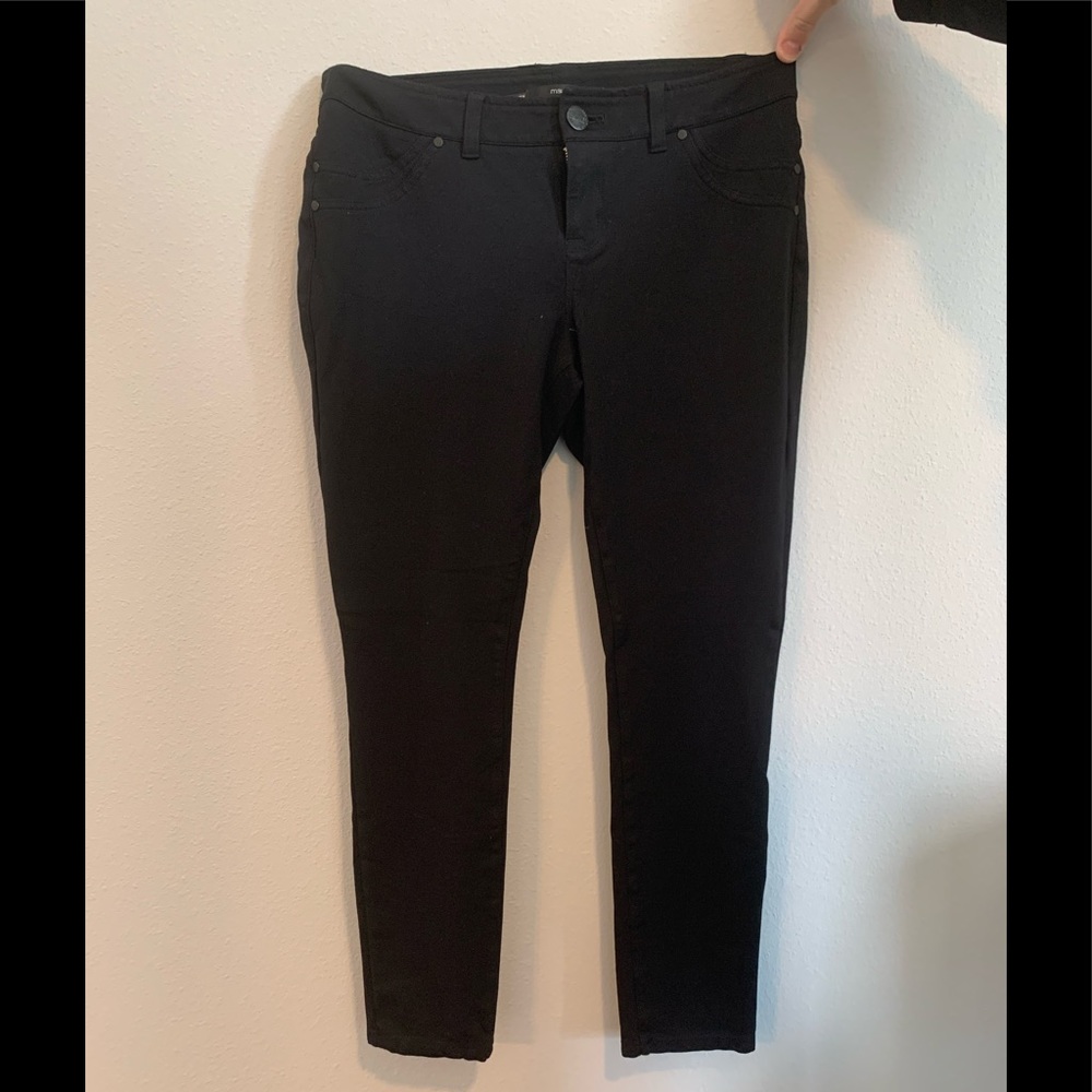 Black Skinny Dress Pants
